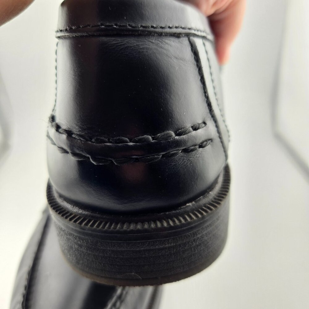 Nunn Bush Lincoln Penny Loafer Dress Shoes – Black Leather – Men’s Size 12M - Picture 9 of 13